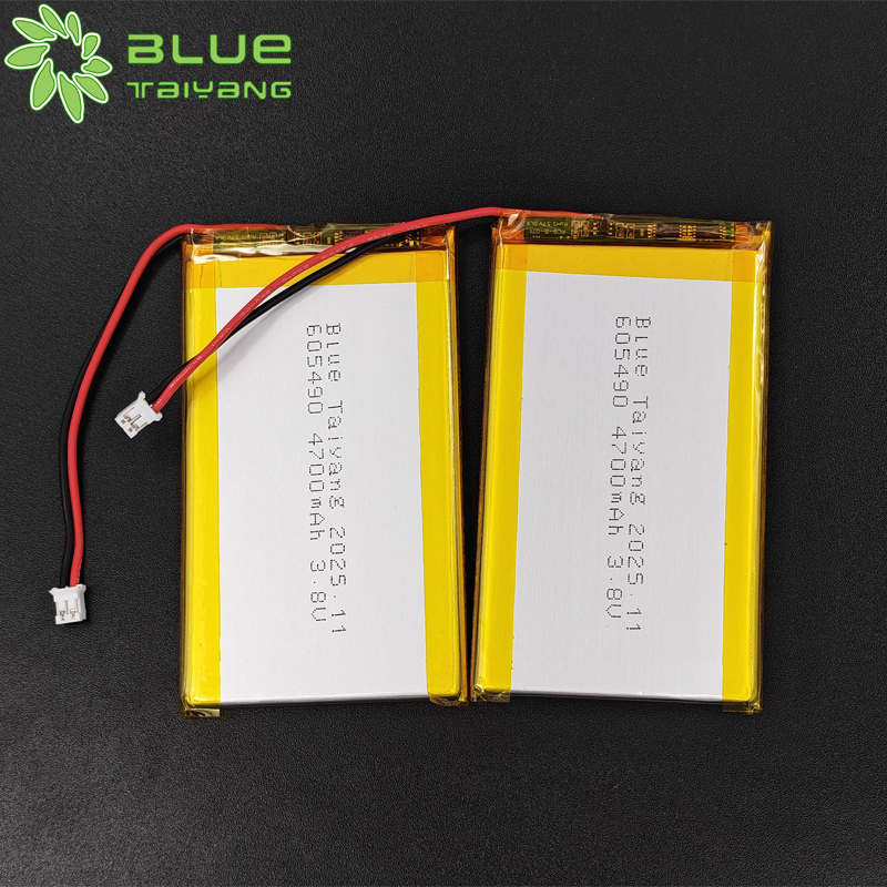 Rechargeable Lithium Polymer Battery 3.8v 4700mah 605490 Lipo Battery Cell