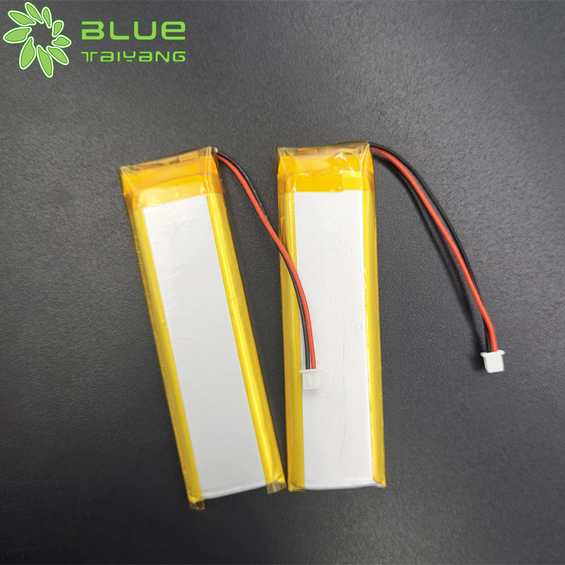 632271 Lipo Battery with Connector 1200mah 3.7v Mini Rechargeable Fan