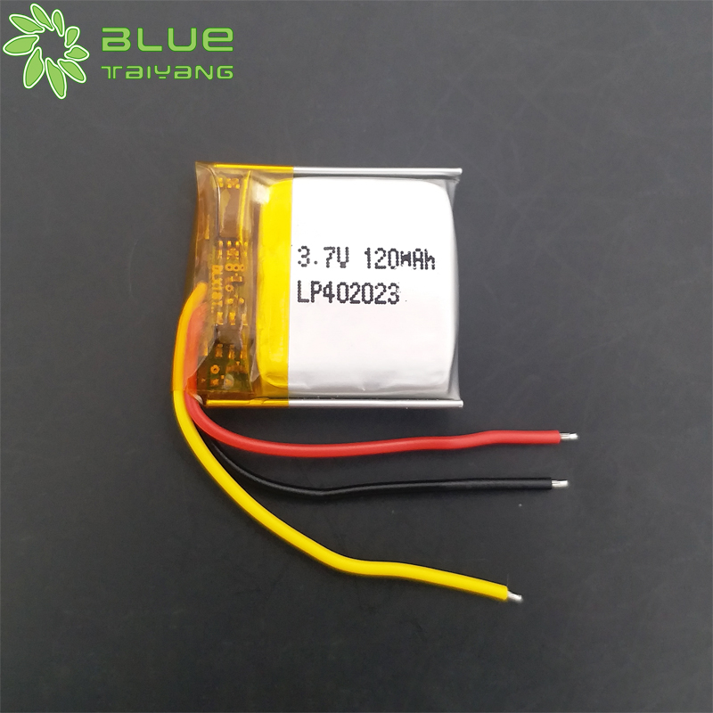 402023 Custom rechargeable polymer lithium ion battery 120mah 3.7v power bank  battery