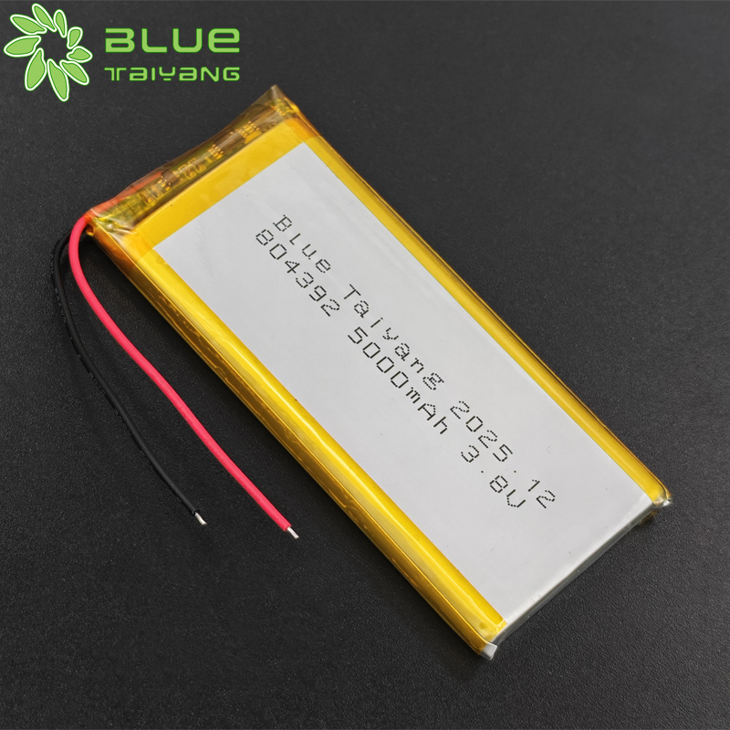 804392 Customlithium polymer battery 3.7v 5000mah portable power bank