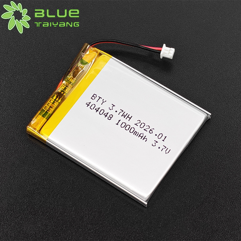 404048 custom rechargeable lipo battery 1000mah 3.7v li ion battery cell