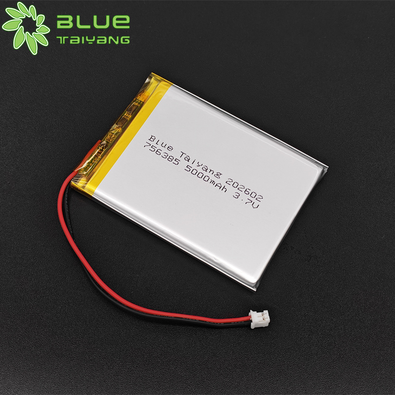 756385 Rechargeable Custom lithium polymer batterie 3.7v battery 5000mah power bank