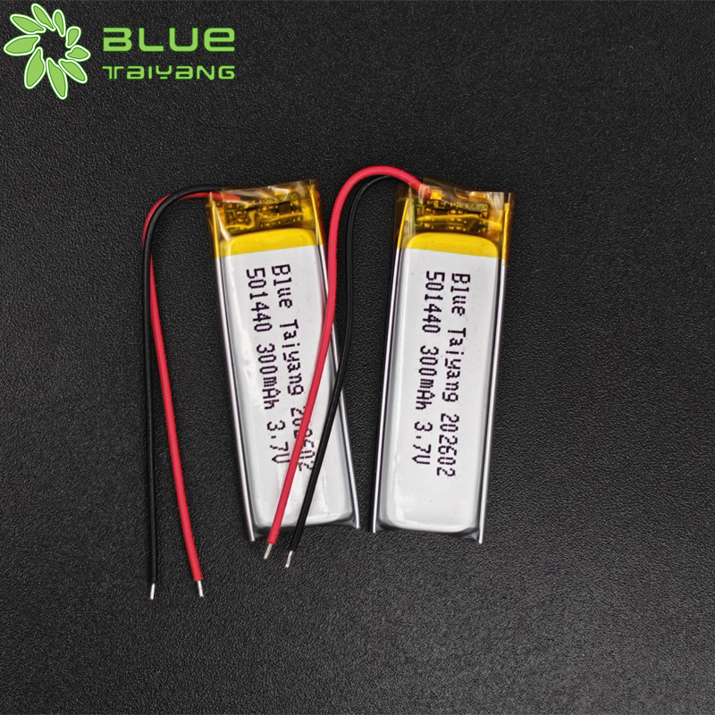 Custom Bateria 501440 1.1wh 3.7v 300mah Polymer Li Ion Mini Battery