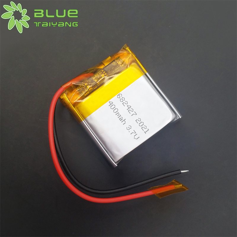 High Temperature rechargeable lipo battery 682427 1.48wh 3.7v 400mah li-polymer battery