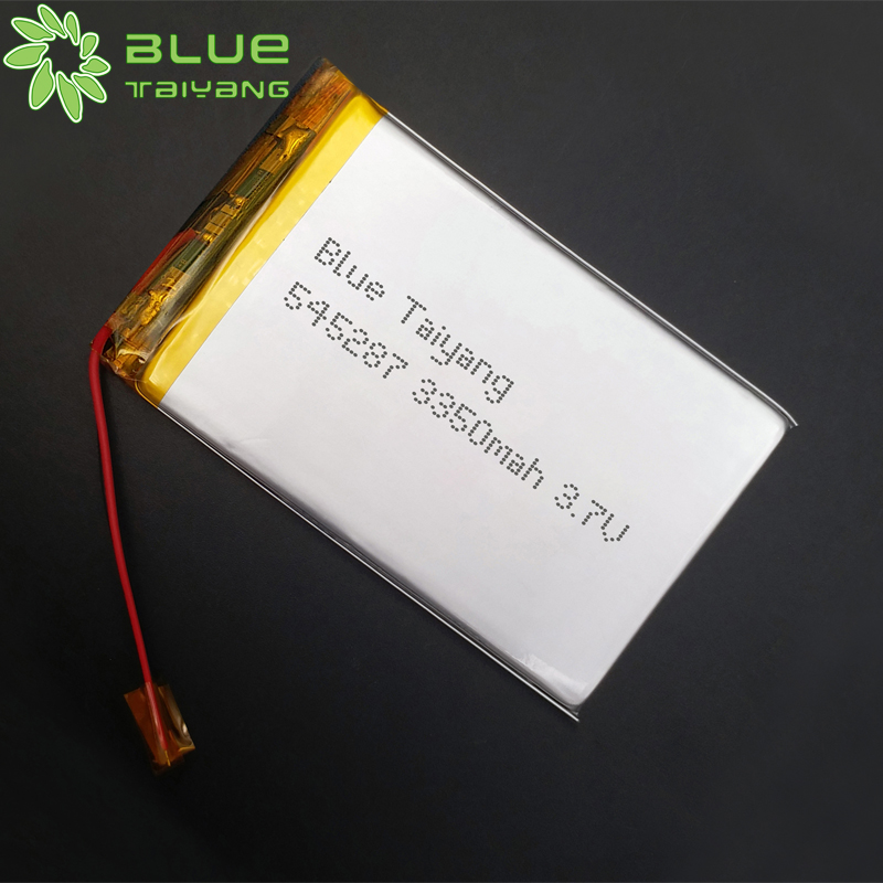 Li-po Battery with PCB and Connector 545287 Lithium Polymer Cell 3.7V Rechargeable li ion battery 3.7v 3350mah polymer battery