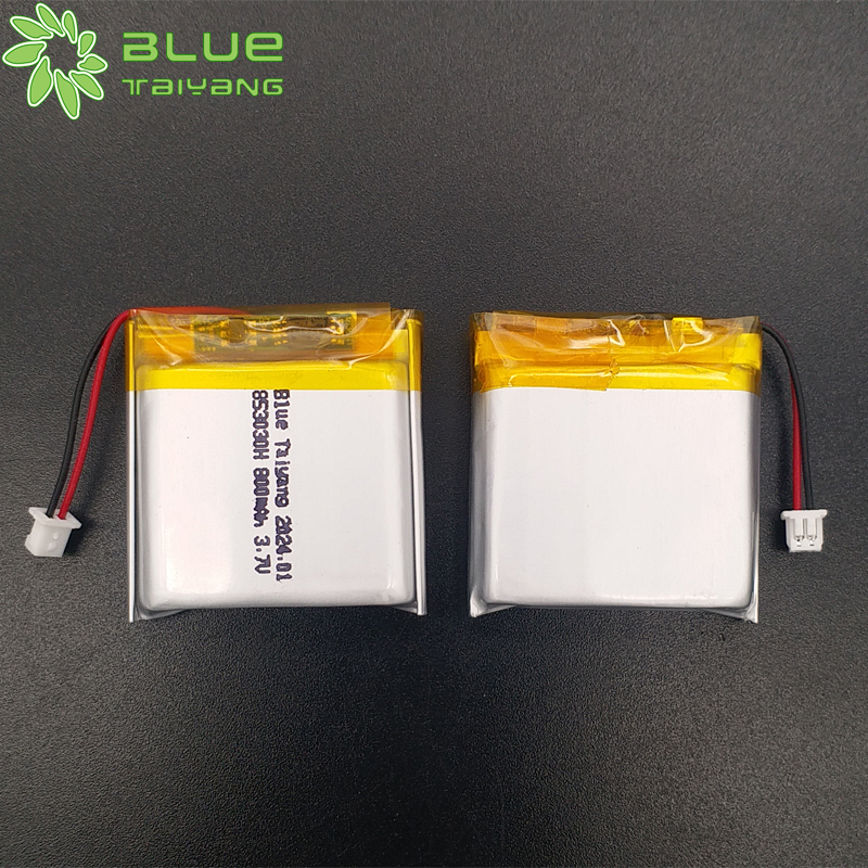 Pouch Rechargeable Aa Lipo Battery 853030 4v 3.7 Volt 800mah 3.7v 850mah 3.7 v Baterai Lithium Polymer Battery  for GPS tracker