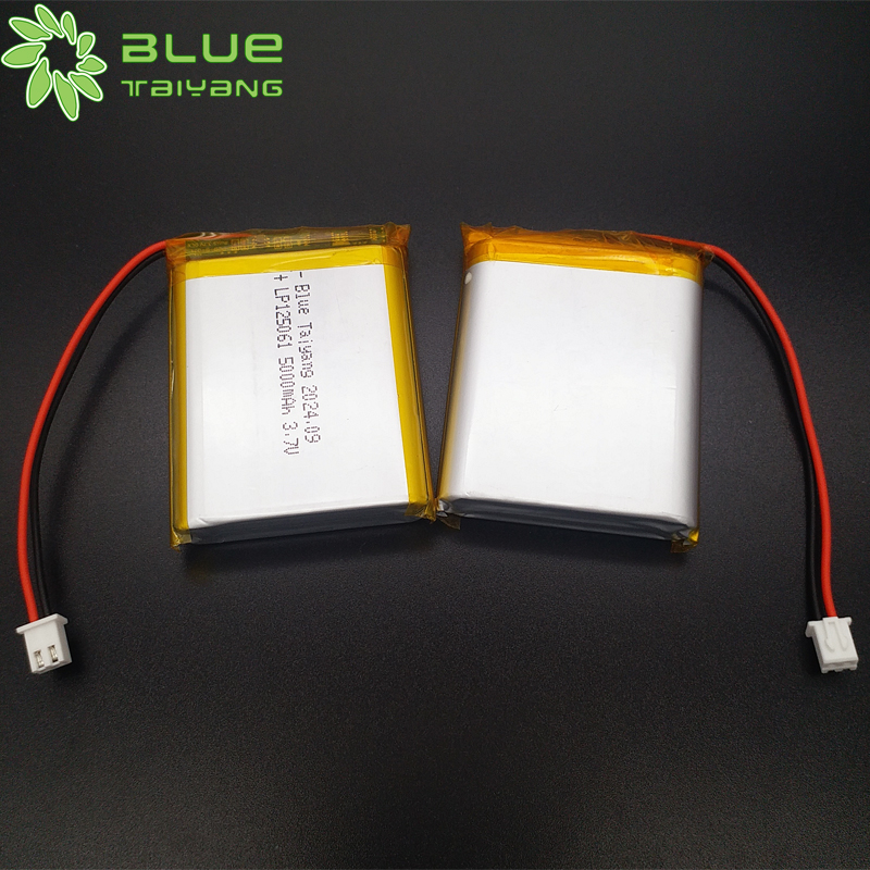 125061 3.7v 5000mah 18.5wh Rechargeable Li Polymer Battery 5000mah Lithium Ion Polymer Battery