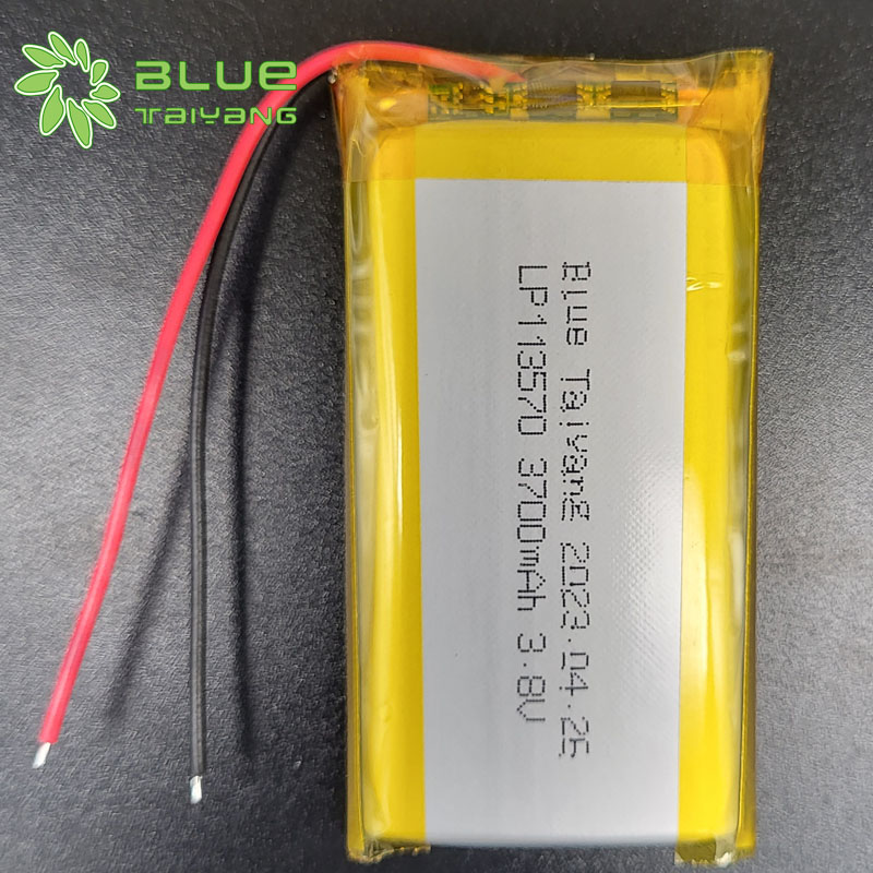 High Voltage Lithium Ion Battery Rechargeable 113570 3700mAh 3.8V Pouch Lithium Polymer Battery