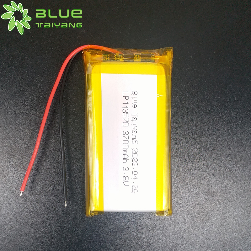 High Voltage Lithium Ion Battery Rechargeable 113570 3700mAh 3.8V Pouch Lithium Polymer Battery