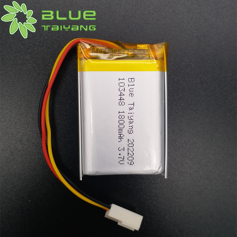 103448 custom lipo drone battery 3.7v 1800mah 6.66wh li ion rechargeable battery