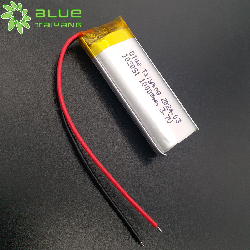 Rechargeble battery 3.7wh mini 3.7v lithium battery 1000 mah 102051 3.7 v battery 1000mah lithium polymer battery
