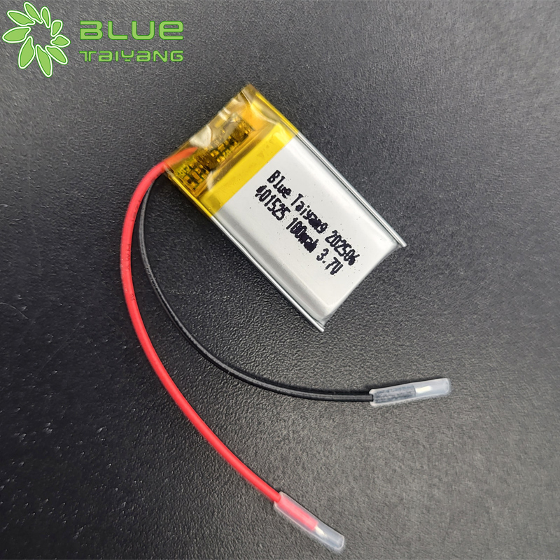 Deep Cycle Rechargeable Li Polimer 3 7v 100mah Small Lipo Battery 401525 3.7V 100mAh Lithium Polymer Battery