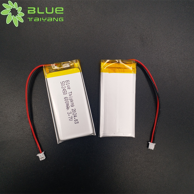 502450 3.7v Lithium Ion Polymer Battery Cell 600mah Batteries 3.7v 600mah Polymer Lithium 600mah