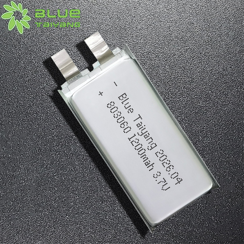 803060 Custom Batteries Rechargeable 3.7V 1200mAh 20C High Rate Battery Lihtium Ion Battery