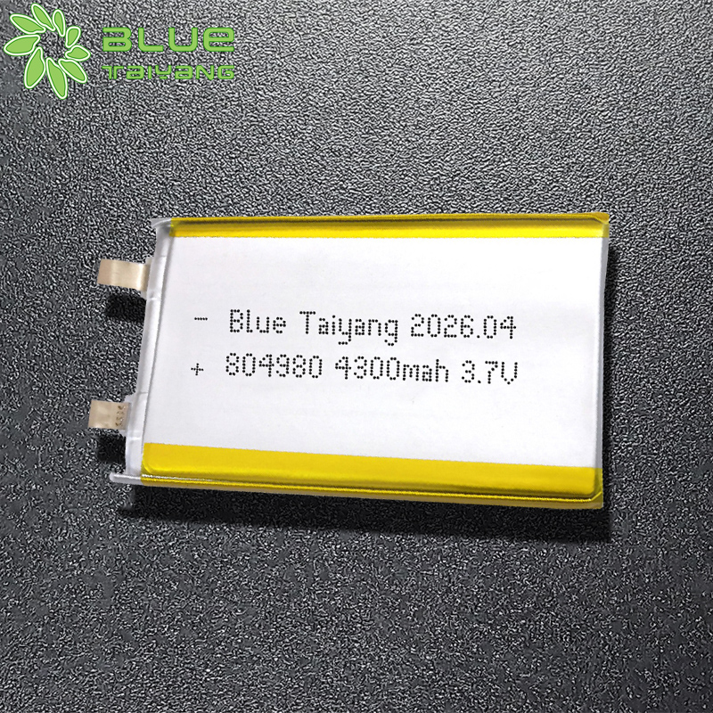 804980 Rechargeable LiPo  Batter 4300mah lithium polymer battery 3.7v