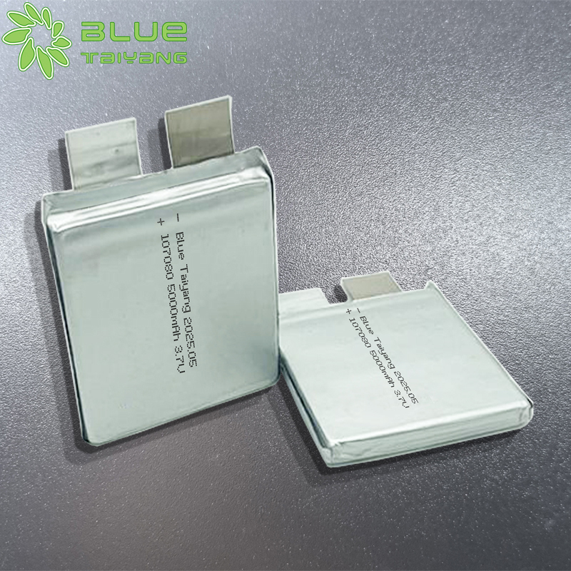 107080 High discharge High Capacity customization Lithium Polymer 3.7v 60C 5000mAh for Power Bank