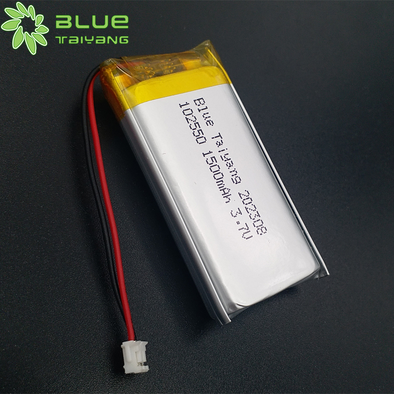 102550 batterie rechargeable lithium battery 5.55wh 3 7v 1500mah lipo battery
