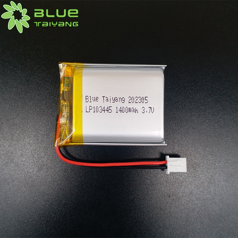 103445 rechargeable li ion battery lipo bateria 3.7v 1400mah lithium ion battery