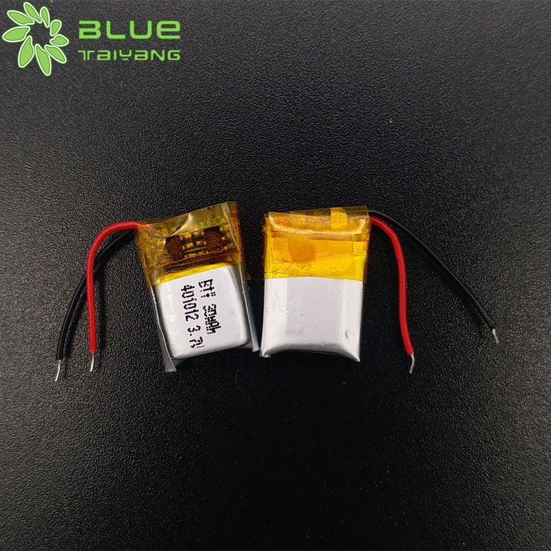 401012 Rechargeable Battery Ion Cells litium Polymer battery 30mah 3.7v Small Size lipo battery