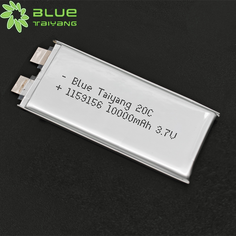 1159156 10000mah Rechargeable Lipo Battery 20C 3.7V 10Ah High Capacity High rate lithium cell