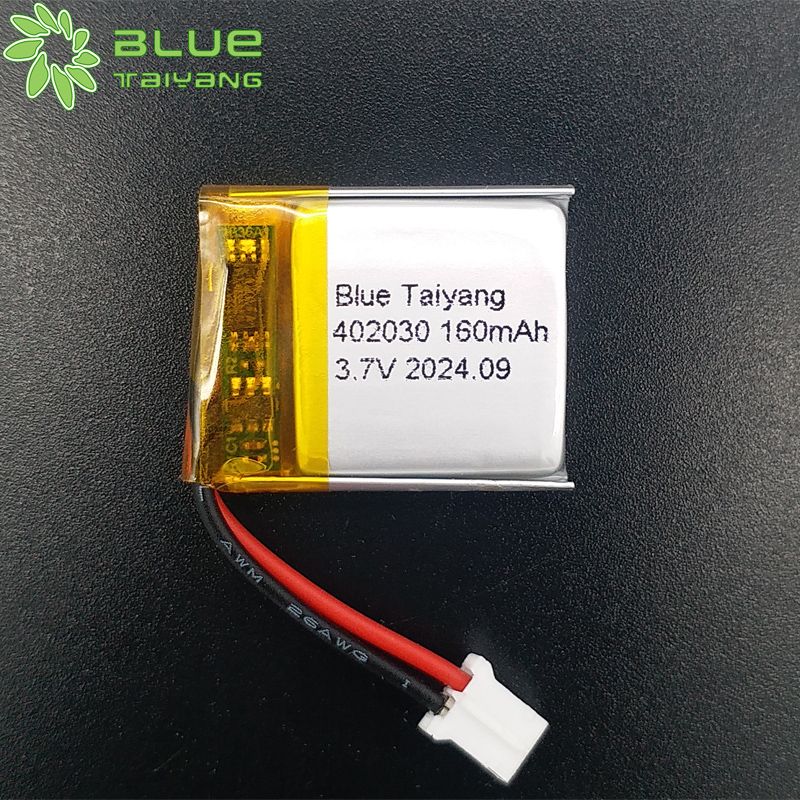 402030 custom lipo battery lithium-polymer-batterie 160mah 3.7v rechargeable battery