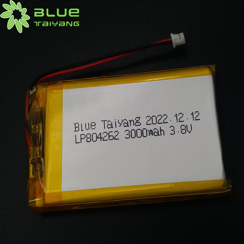 804262 Rechargeable power bank battery lipo 3000mah 3.8v lithium ion battery
