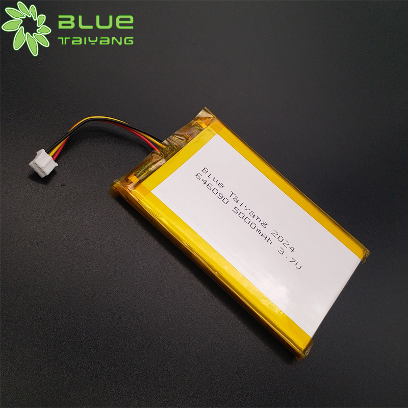 646090 rechargeable li ion batteries 5000mah 3.7v lithium polymer battery