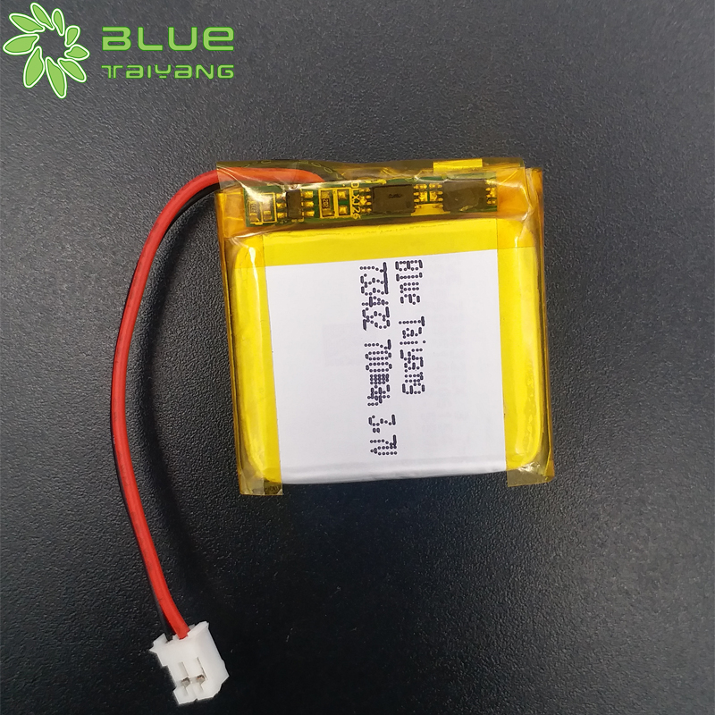 733432 lithium ion battery 3.7v 700mah rechargeable lipo battery