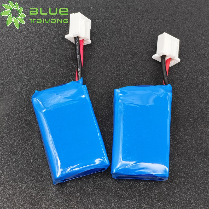 Customized CP101725 760mAh 3.0V 2p1s small limno2 soft battery pack
