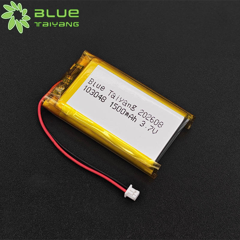 103048 rechargeable lipo battery cell 1500mah 3.7v lithium battery Suitable for electronic scales and GPS, etc