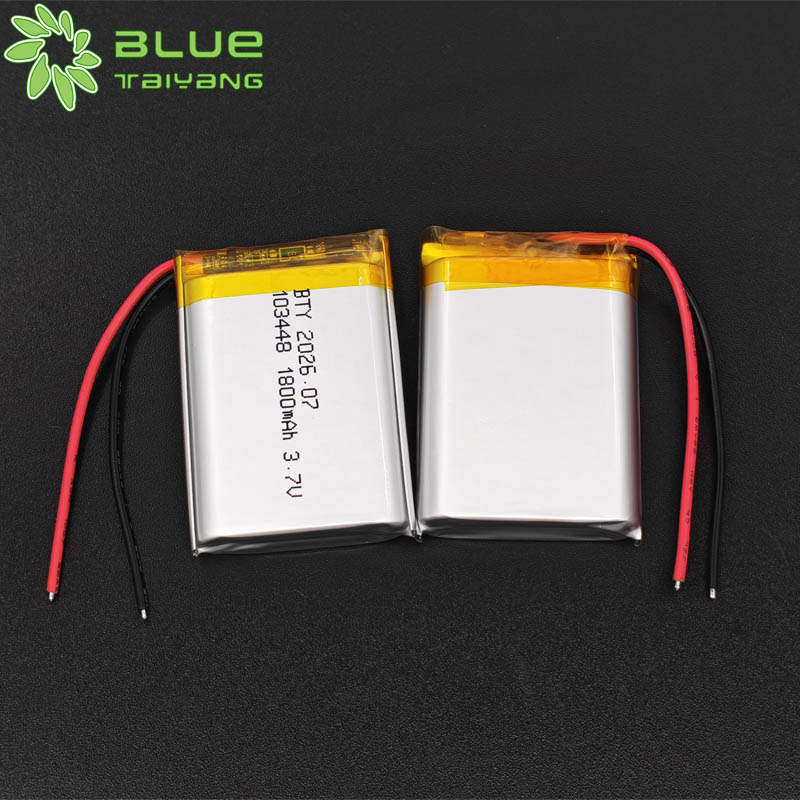 103448 custom lipo drone battery 3.7v 1800mah 6.66wh li ion rechargeable battery
