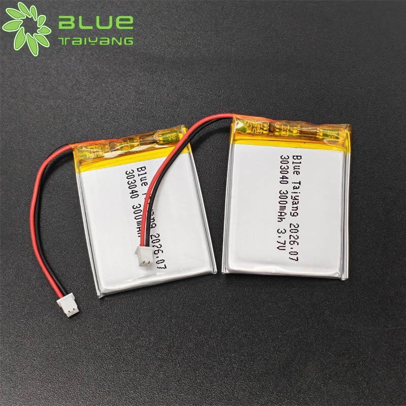 303040 3.7V 300mAh Rechargeable Lipo Battery - High Capacity Lithium Ion Polymer Cell