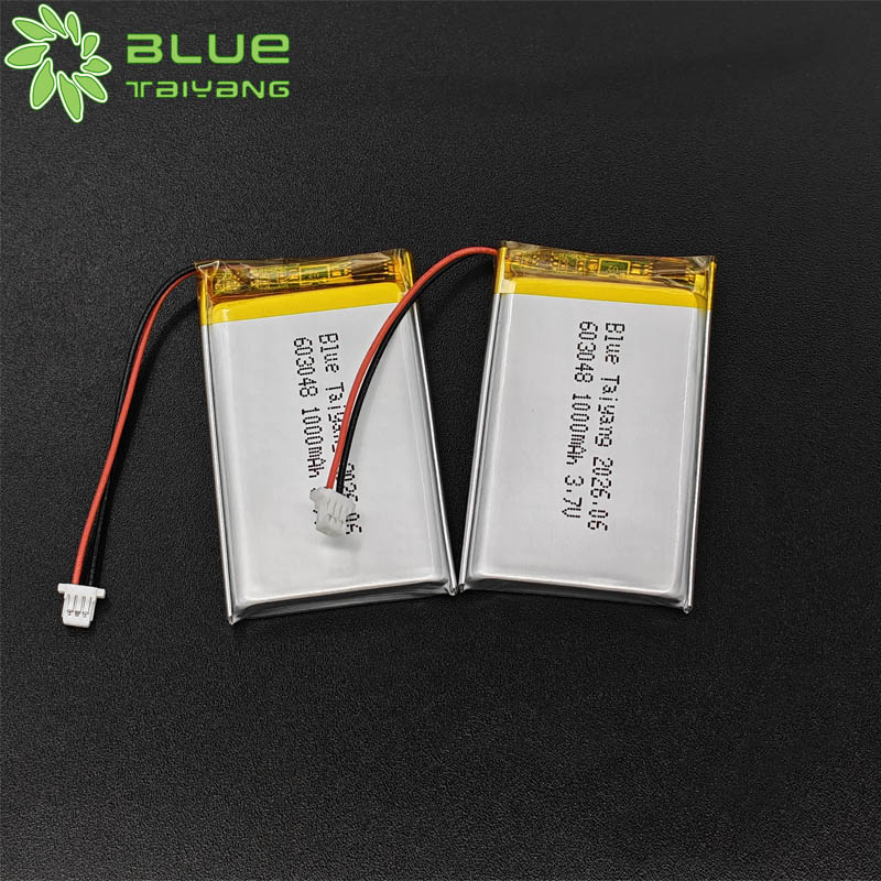 3.7V 1000mAh 603048 Lithium Polymer Battery for Wireless Headsets and Smart Home Devices