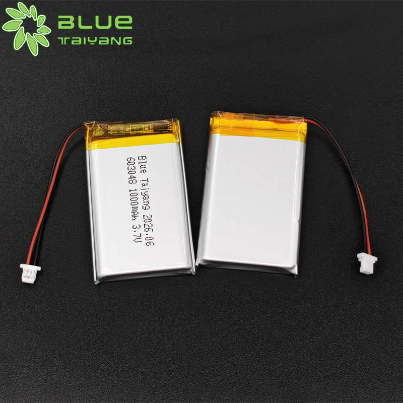 3.7V 1000mAh 603048 Lithium Polymer Battery for Wireless Headsets and Smart Home Devices