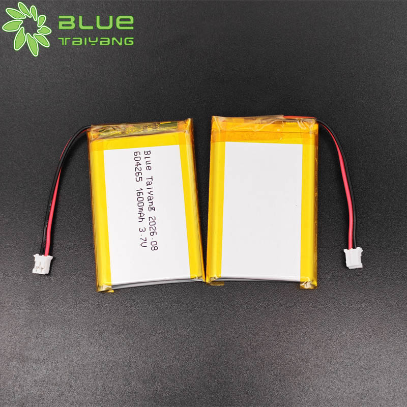 3.7V 1600mAh 604265 Lithium Polymer Li-Po Li-Polymer Battery for Portable DVD Players