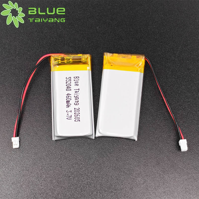 552040 3.7V 460mAh Rechargeable Lithium Polymer Lipo Battery for Smart Watch Bluetooth