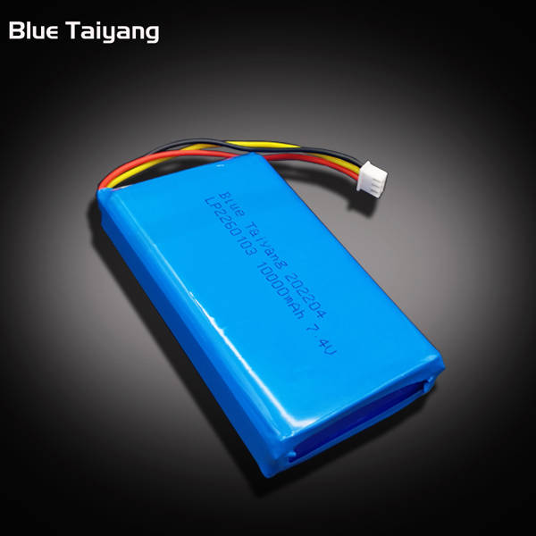 Li-polymer battery pack 7.4V 10000mah 10Ah Lipo Battery