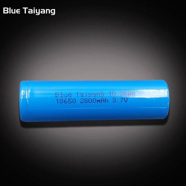 cylindrical rechargeble li ion battery 2800mah 3.7v 18650 cell battery