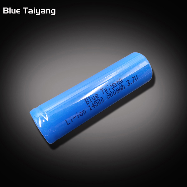 icr14500 rechargeable 800mah14500 3c 3.7v li ion battery