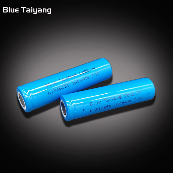 Rechargeable 16650 lithium-ion battery lir16650 li ion battery 3.7v 1600mah 5.92wh battery