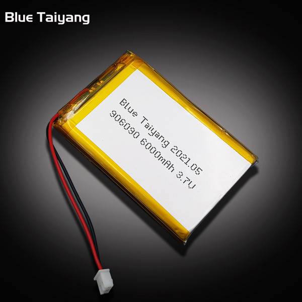 906090 3.7V 6000mAh Lipo Battery Rechargeable Lithium Polymer Ion Battery