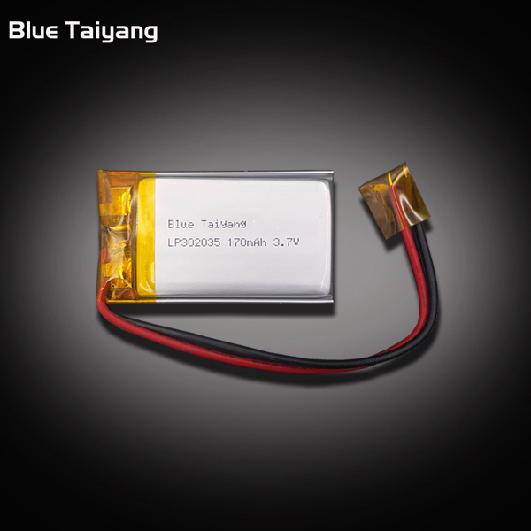 302035 Small rechargeable Lithium ion polymer battery 3.7v 170mah li ion battery