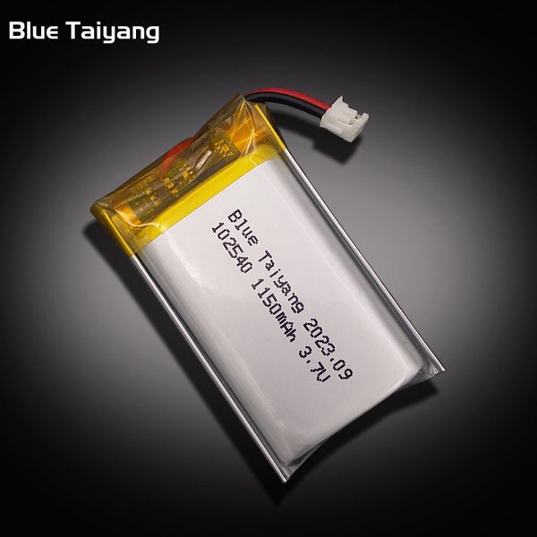 LP102540 rechargeable lithium polymer cell 3.7v batterie li ion 1150mah lipo battery