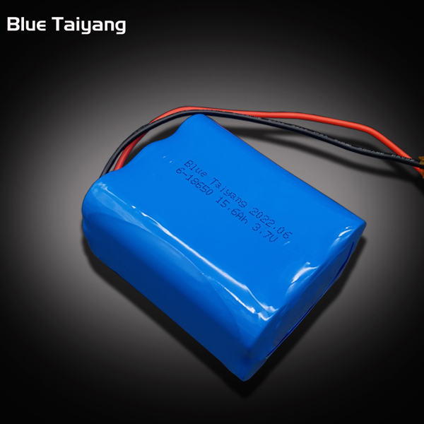 18650 lithium ion battery pack 6-18650 1p6s 15.6ah rechargeable battery pack 3.7v 15600mah lithium ion 18650