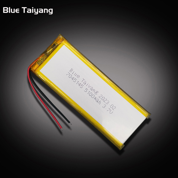 7045145 rechargeable battery Lipo Battery 3.7V 5100mah Lithium Polymer Battery
