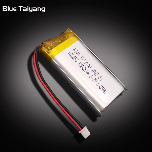 102553 3.7v 1500mah 5.55wh lipo li-ion battery rechargeable li polymer batteries