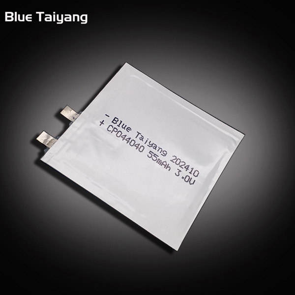 Electronic price tag disposable battery CP044040 55mah 3.0V non-rechargeable soft li-mno2