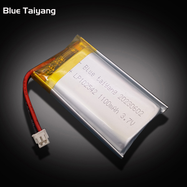 Blue Taiyang 102542 rechargeable Lipo 3.7v pil camera 3.7 v 1100mah lithium polymer battery