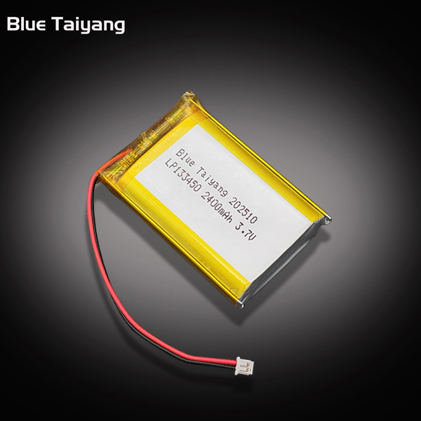 133450 Rechargeable Custom Li-po Batteries 3.7v 2400mah Li Polymer Battery