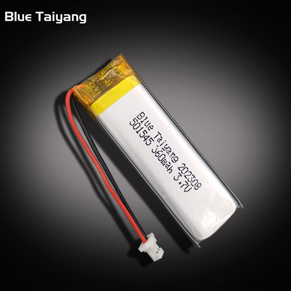501545 Lithium Ion Polymer Battery 3.7v 360mah Rechargeable Lipo Battery